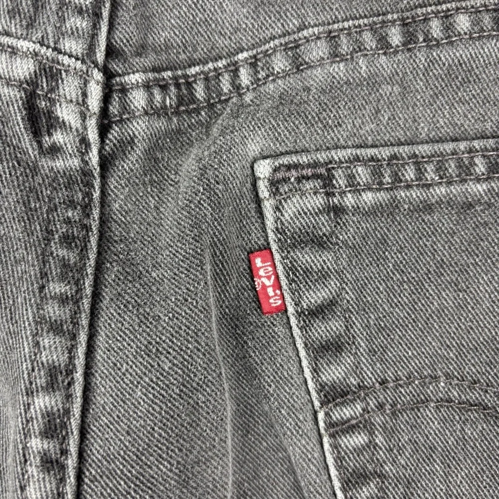 Vintage Levi's 505 Men's 34x30 (Fits 32x29) Straight Leg Black Wash Made In USA